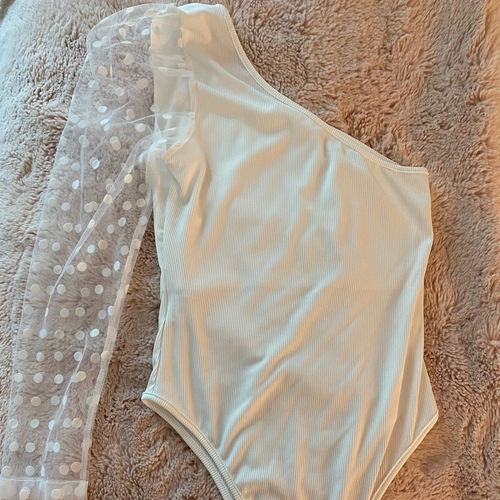 off the shoulder bodysuit